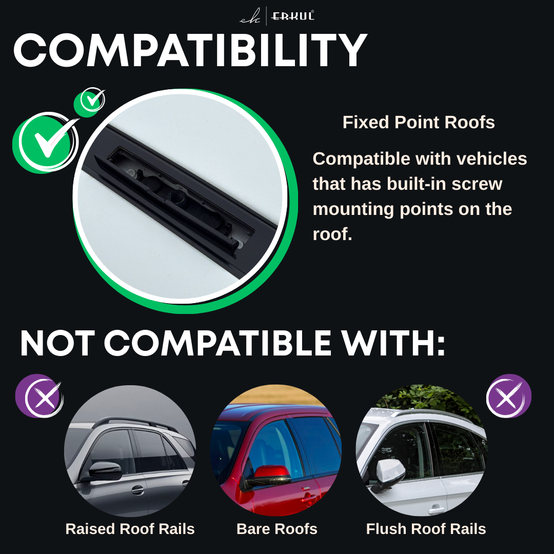 220 lbs Roof Rack Crossbars for BMW 4 Series 2021-2026 - Silver