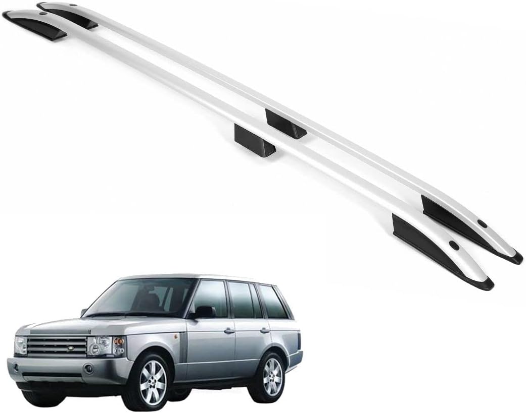 ERKUL Roof Rails Fits Range Rover Vogue 02-12 Car Racks For Roof Aluminum Silver