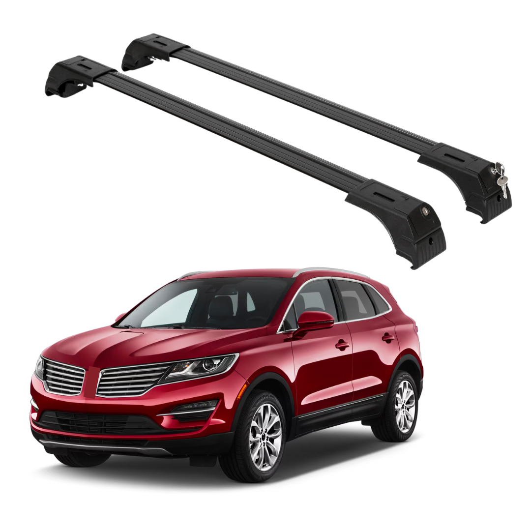 Fits Lincoln MKC 2015-2019 with Factory Rails 2PCS Roof Rack Cross Bars 165 LBS