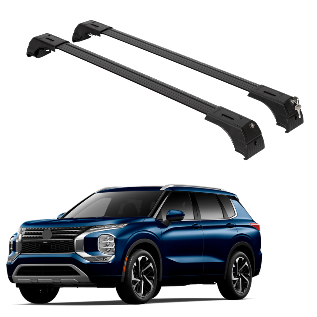 Fits Mitsubishi Outlander 2022-2026 2PCS Roof Rack Cross Bars 165 LBS