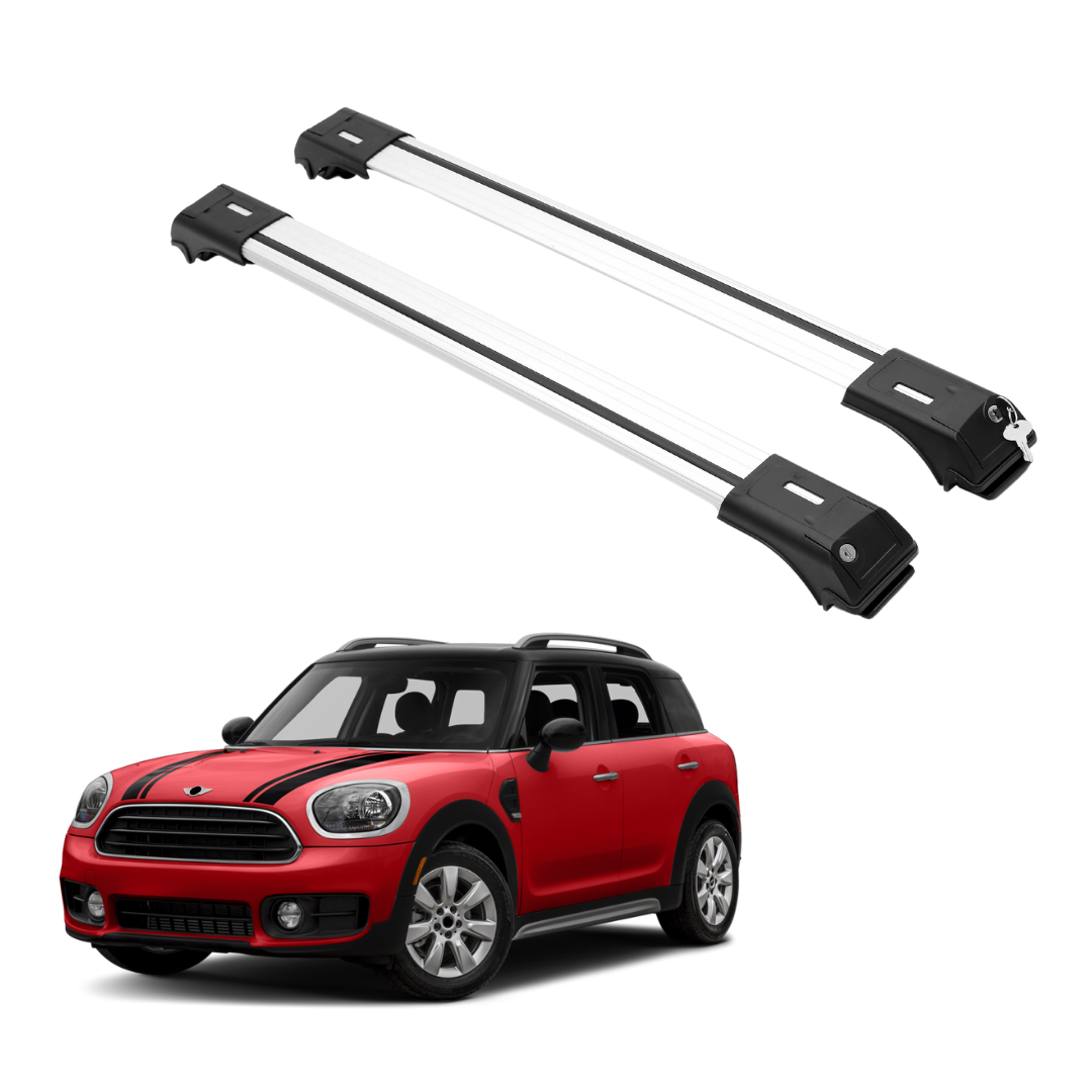 Fits MINI Cooper Countryman 2017-2024 2PCS Roof Rack Cross Bars 165 LBS