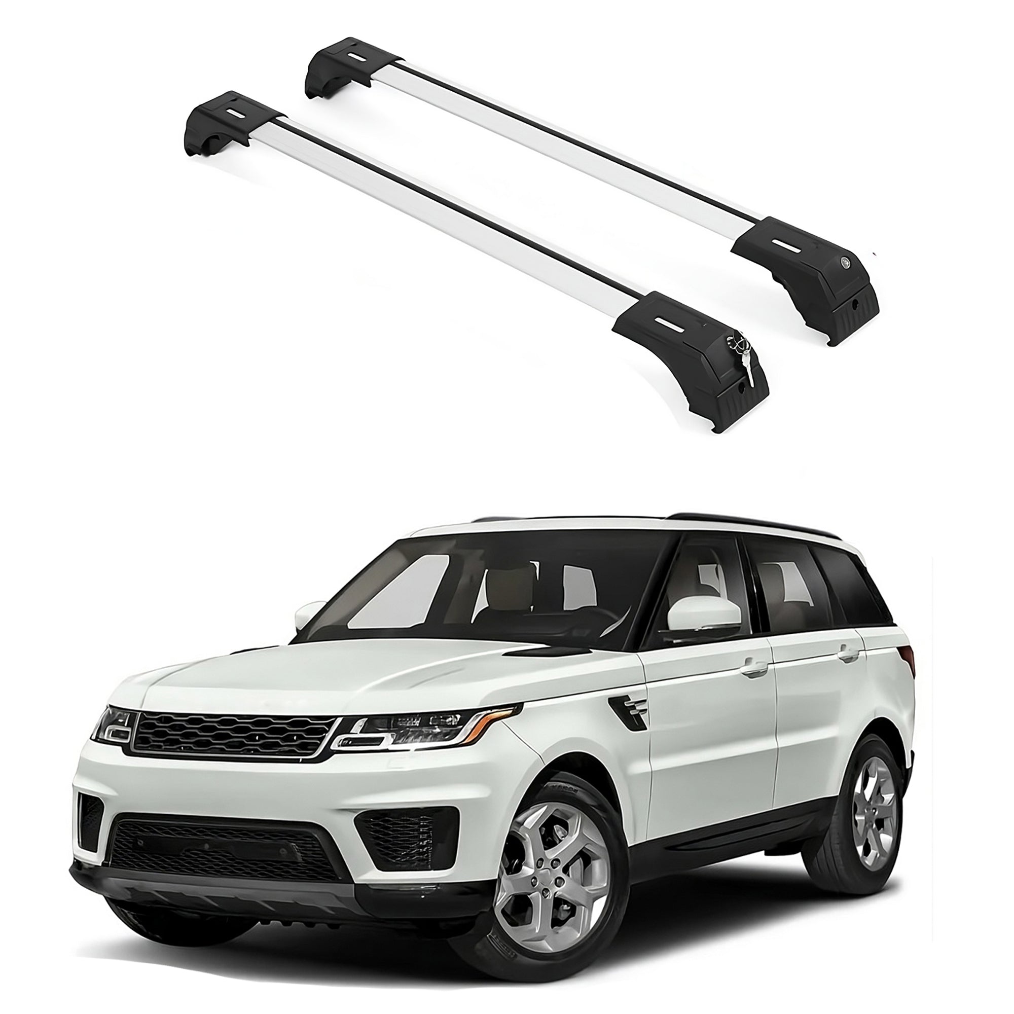 Fits Land Rover Range Rover Sport 2014-2022 2PCS Roof Rack Cross Bars 165 LBS