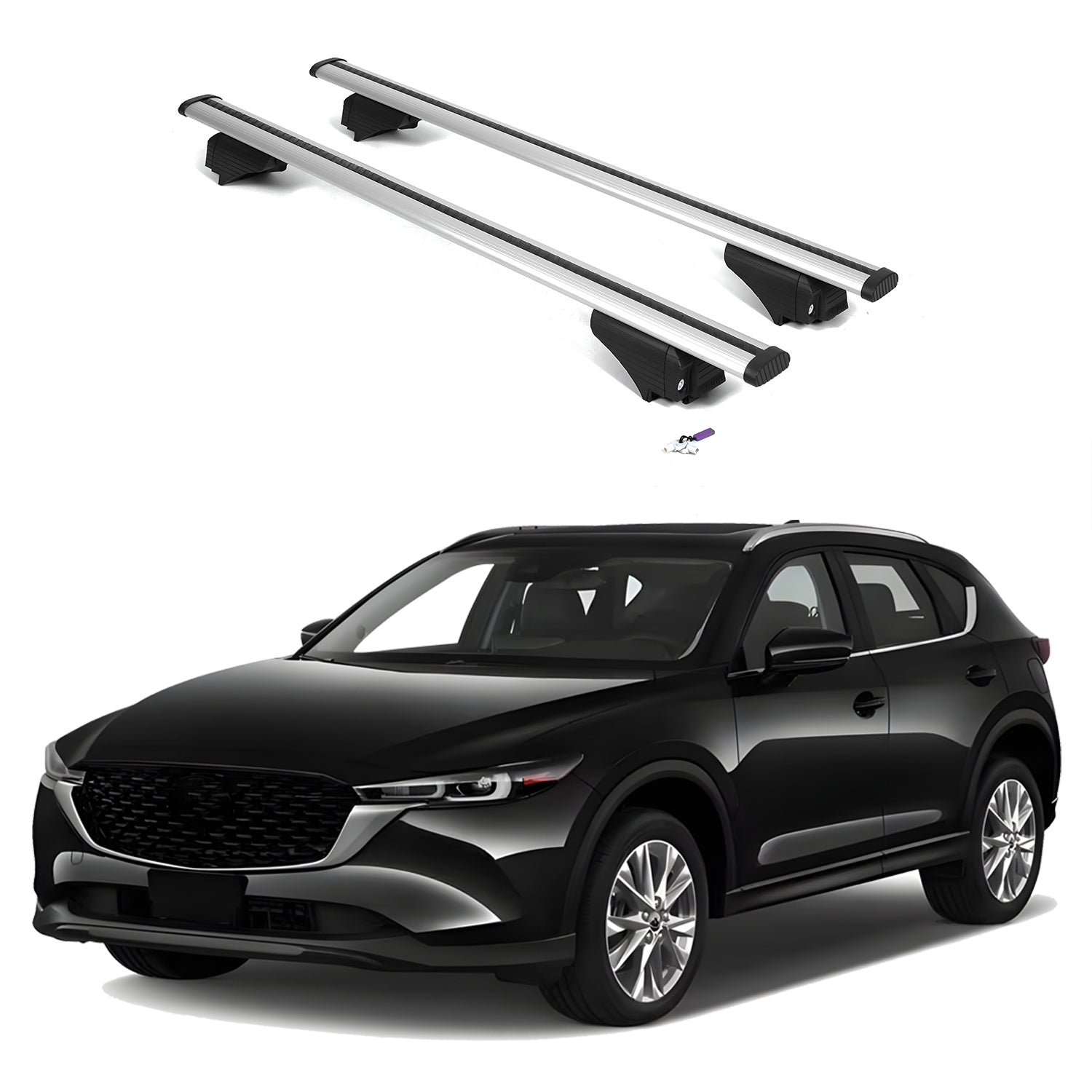 ERKUL Roof Rack Crossbars For MAZDA CX-5 2017-2025