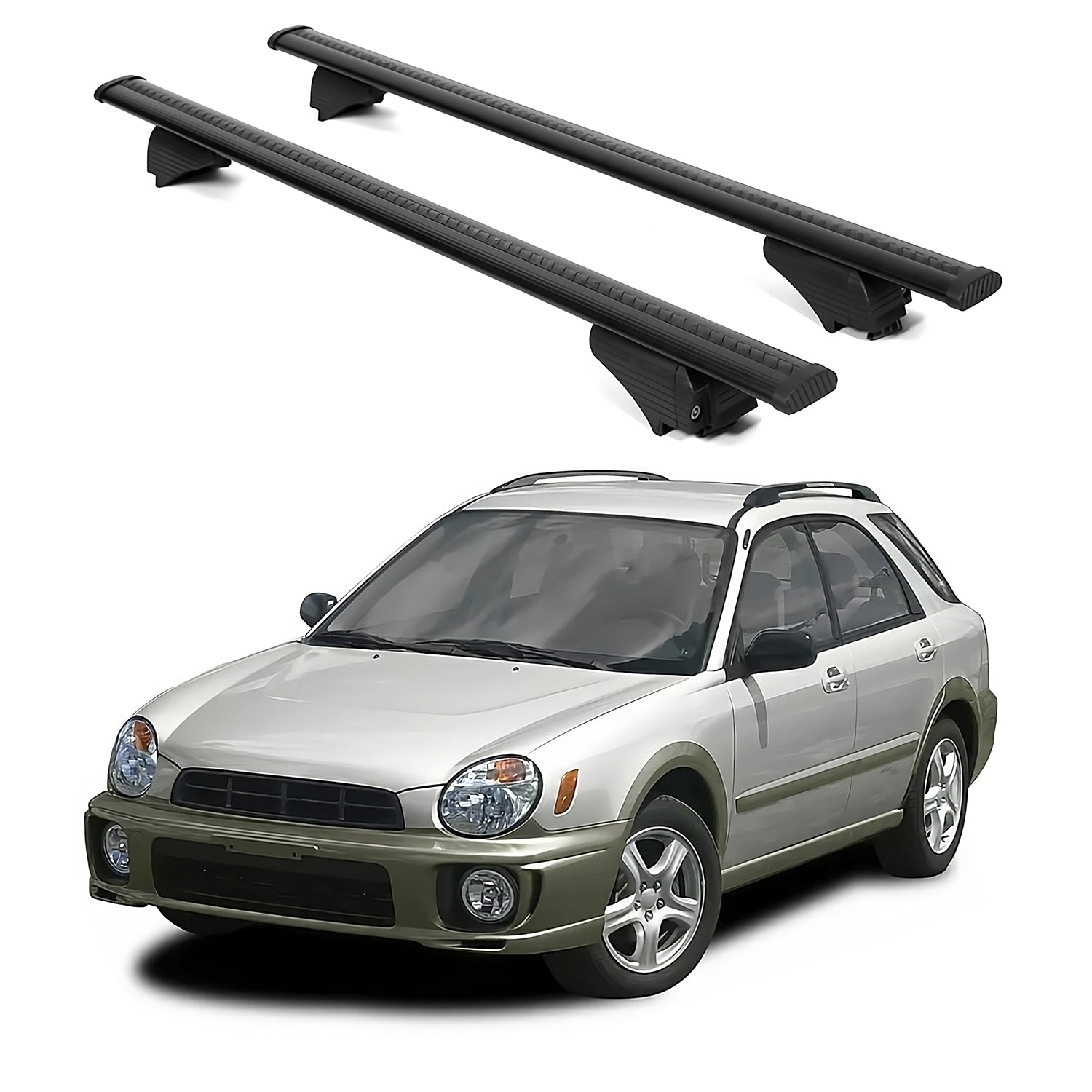 ERKUL Roof Rack Crossbars For SUBARU OUTBACK 2000-2004
