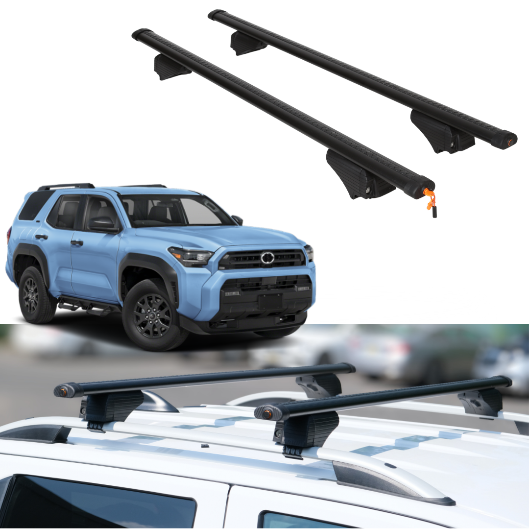 Roof Rack Crossbars for Toyota 4Runner / 4Runner Hybrid 2025-2026 - Black