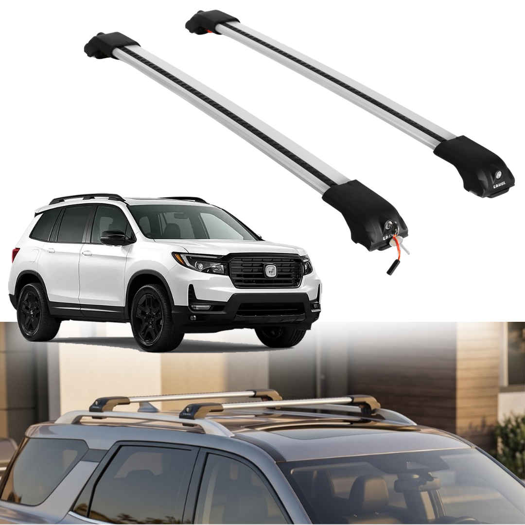 Roof Rack Crossbars for Honda Passport 2019-2025 - Silver