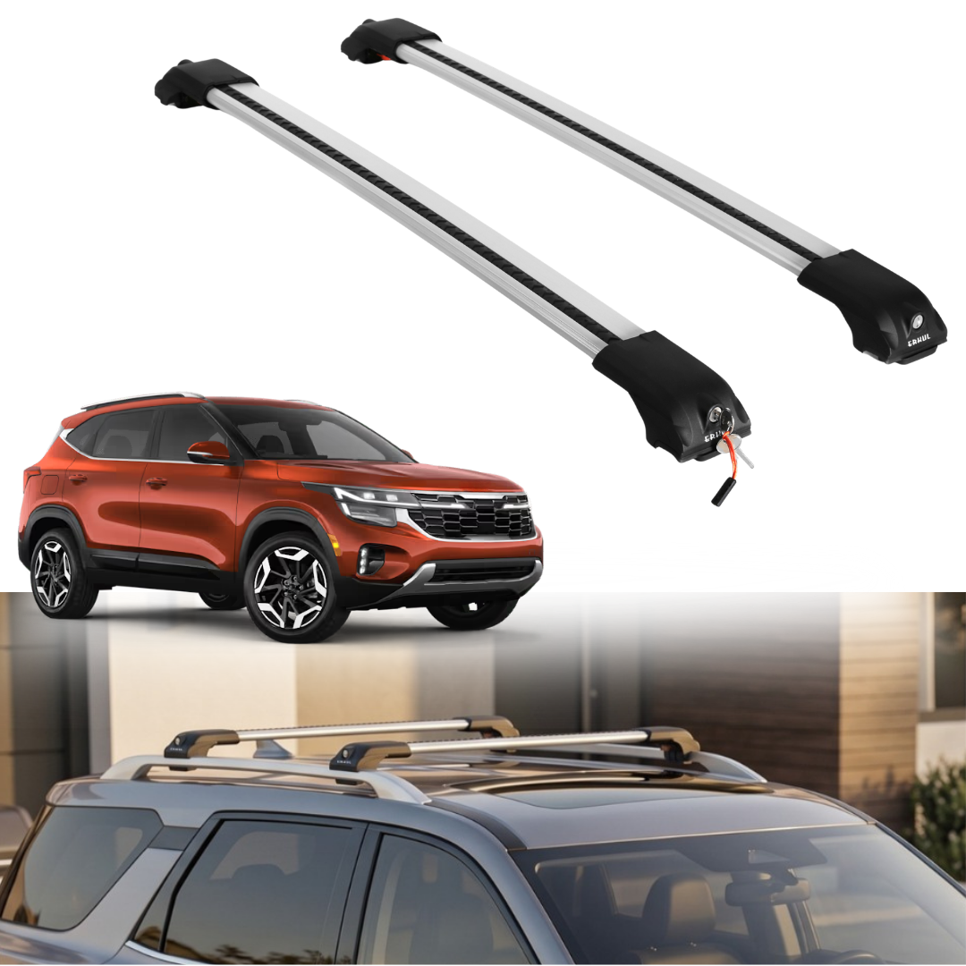 ERKUL Roof Rack Crossbars For KIA SELTOS 2021-2026