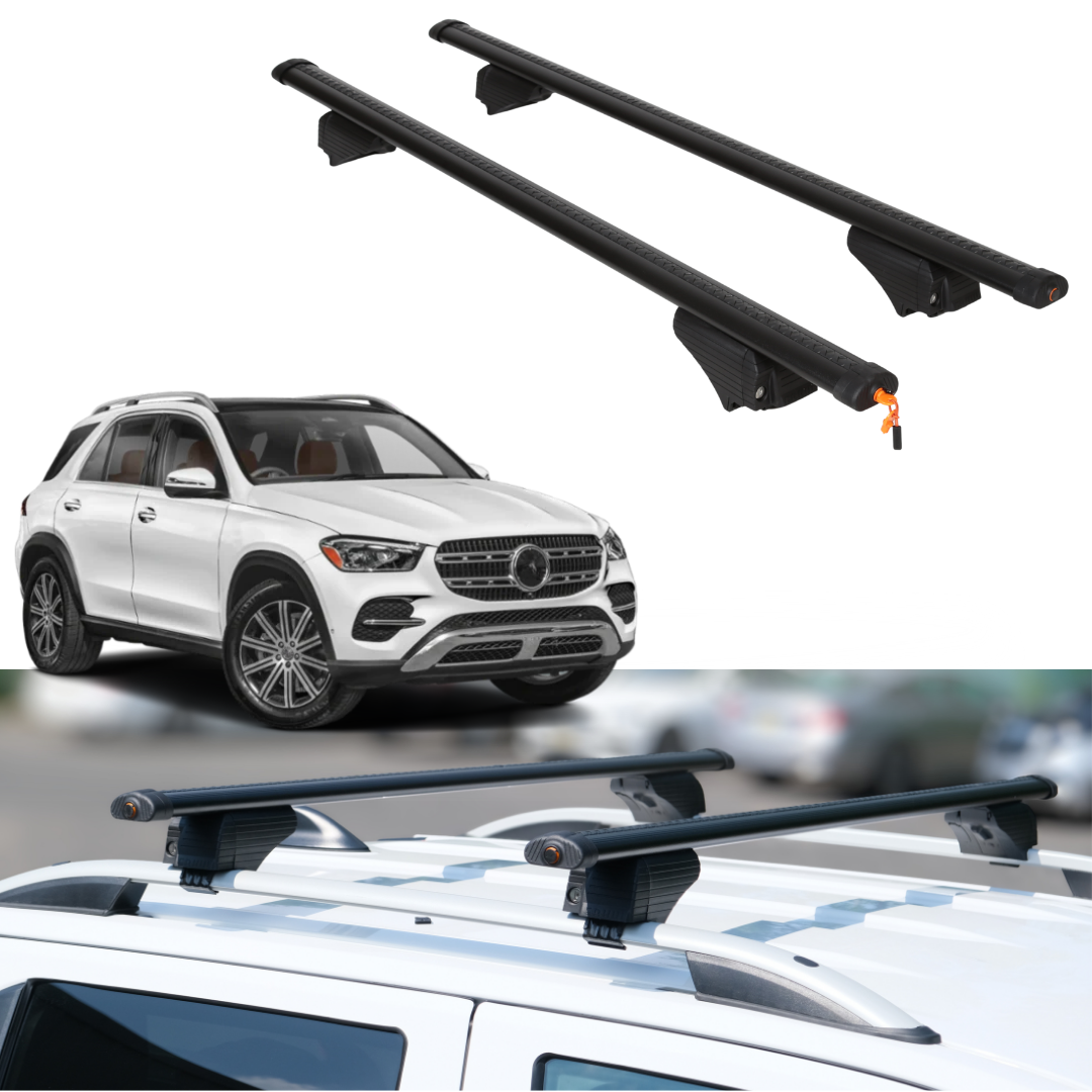 Roof Rack Crossbars for Mercedes-Benz AMG GLE 53 2021-2026 - Black