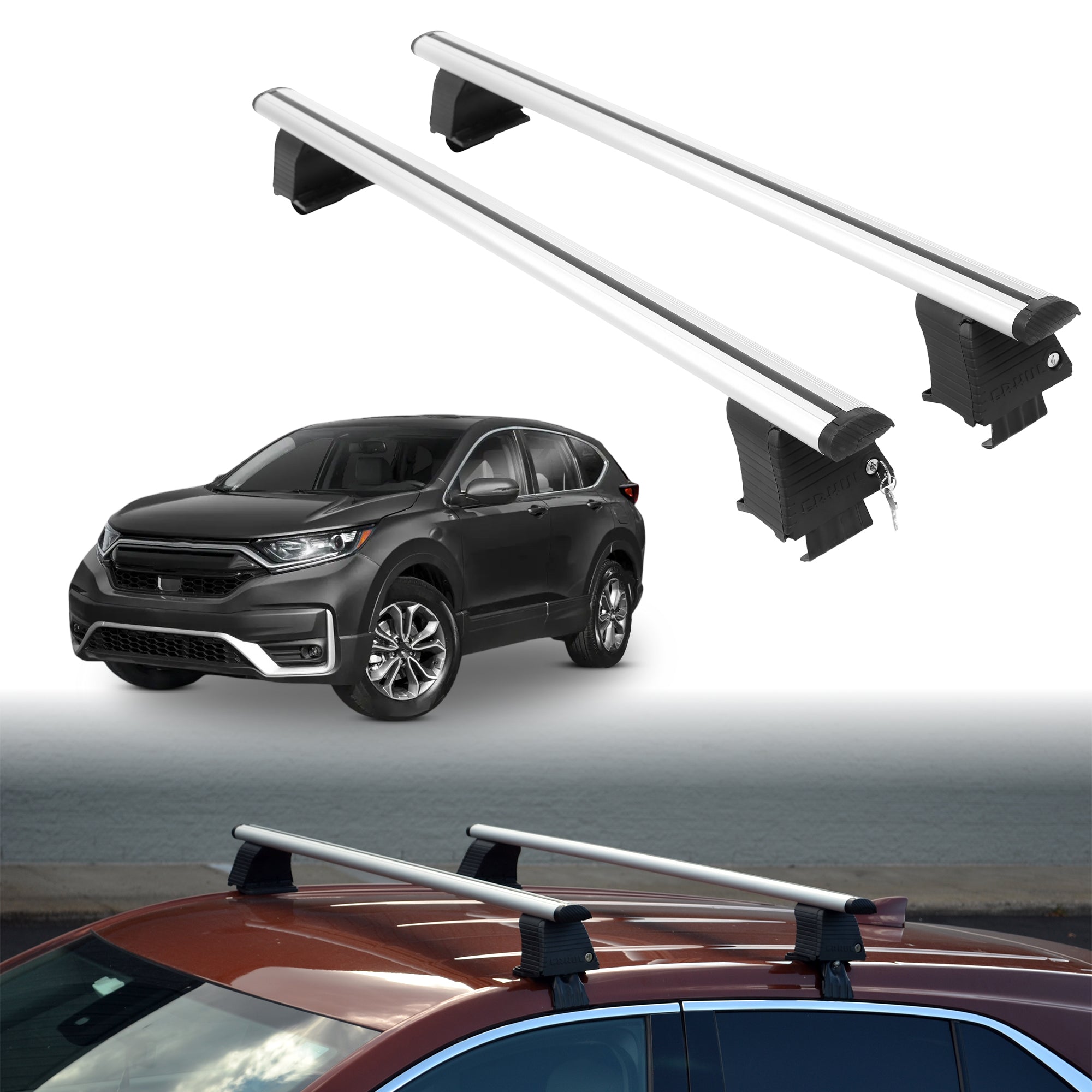 ERKUL Roof Rack Crossbars For HONDA CR-V 2017-2022