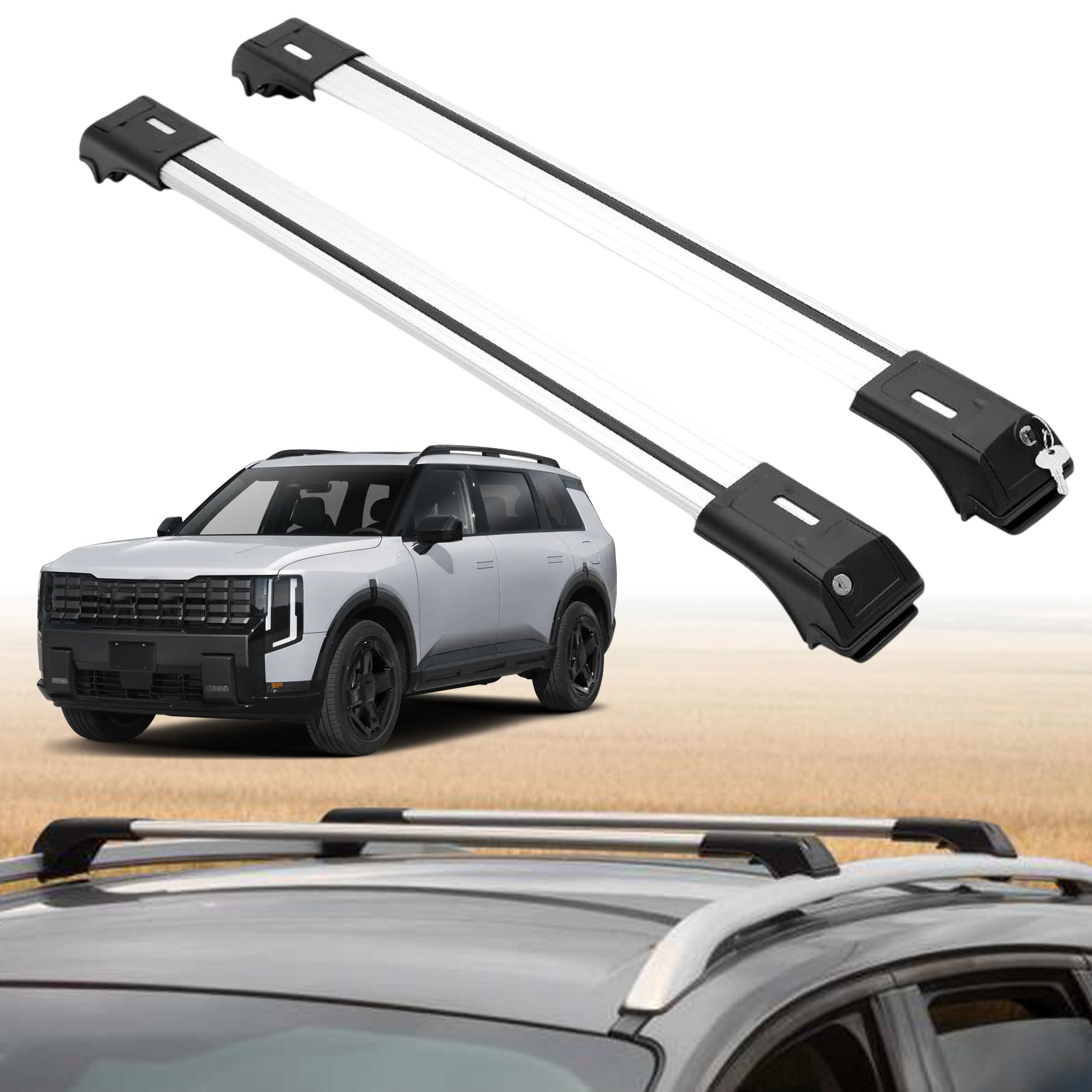 Roof Rack Cross Bars For KIA TELLURIDE 2027