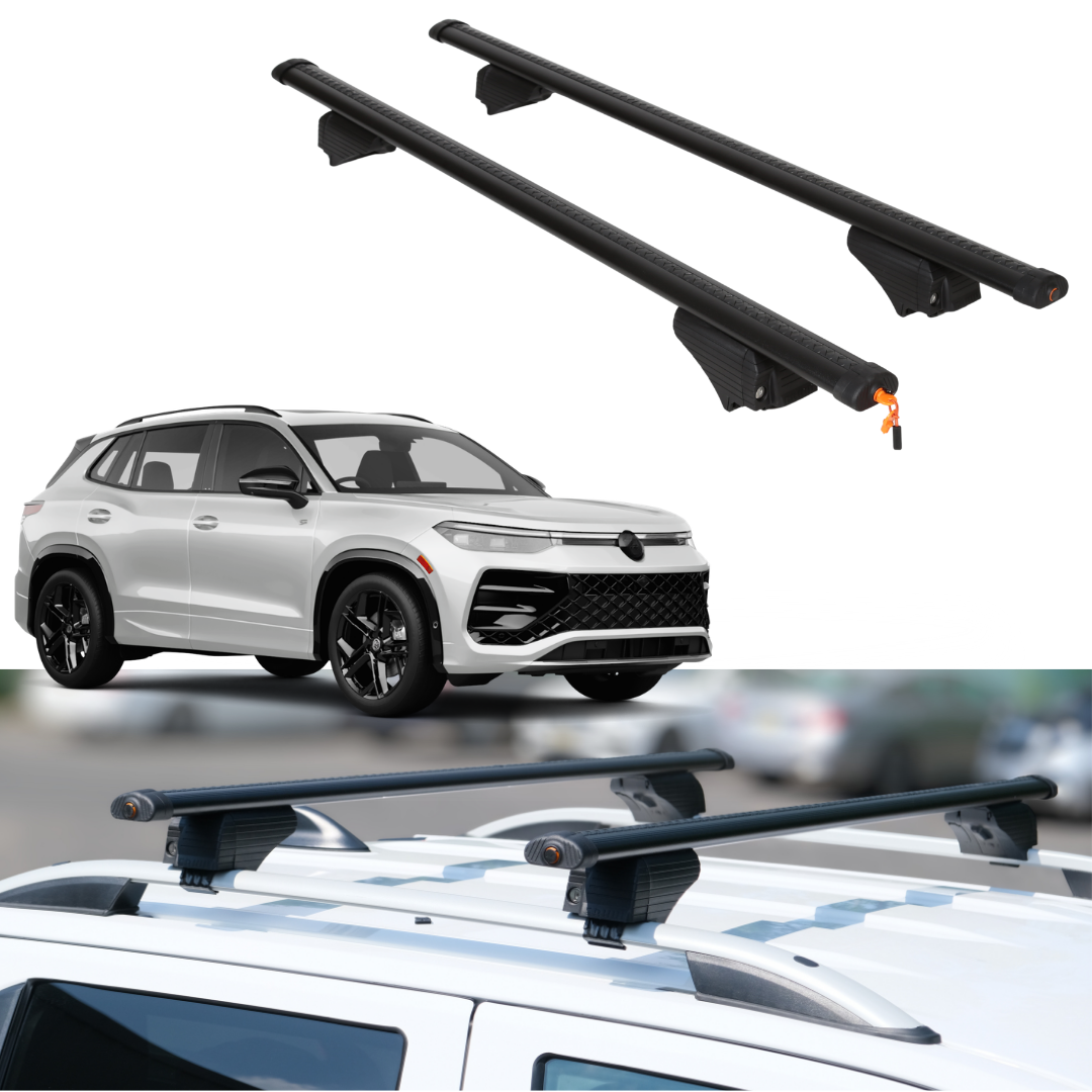 Roof Rack Crossbars for Volkswagen Tiguan 2025-2026 - Black