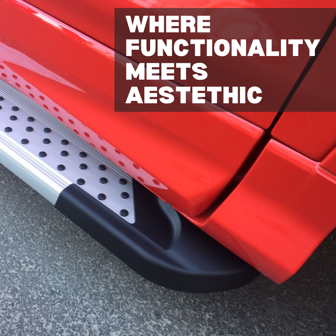 5" Running Boards for Audi Q3 2019-2025 - 350 lb Nerf Side Step Bars