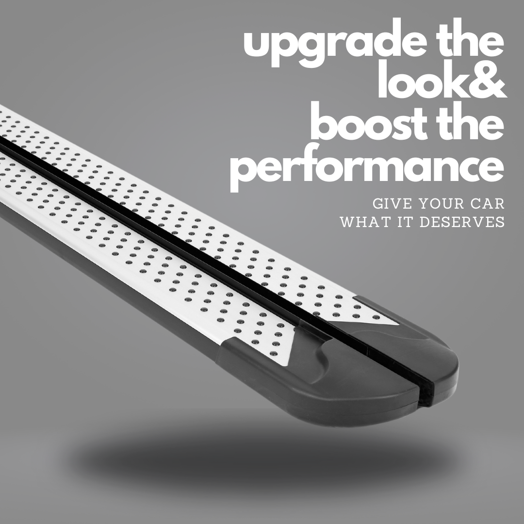 Erkul 5.2" Running Boards for Toyota RAV 4 RAV4 2013-2018 - 350 lb - Silver