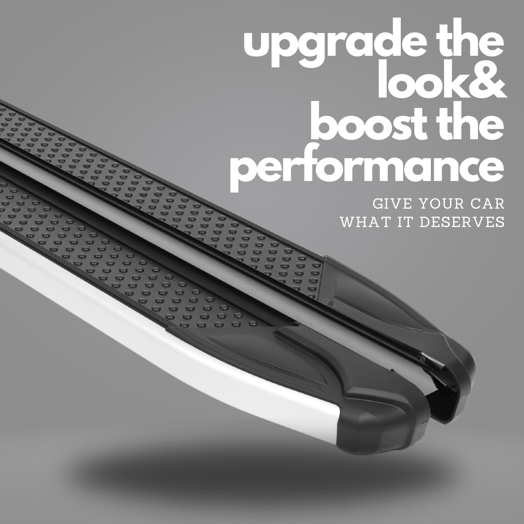 Erkul 5.2" Running Boards for Nissan Rogue 2008-2020 - 350 lb - Black