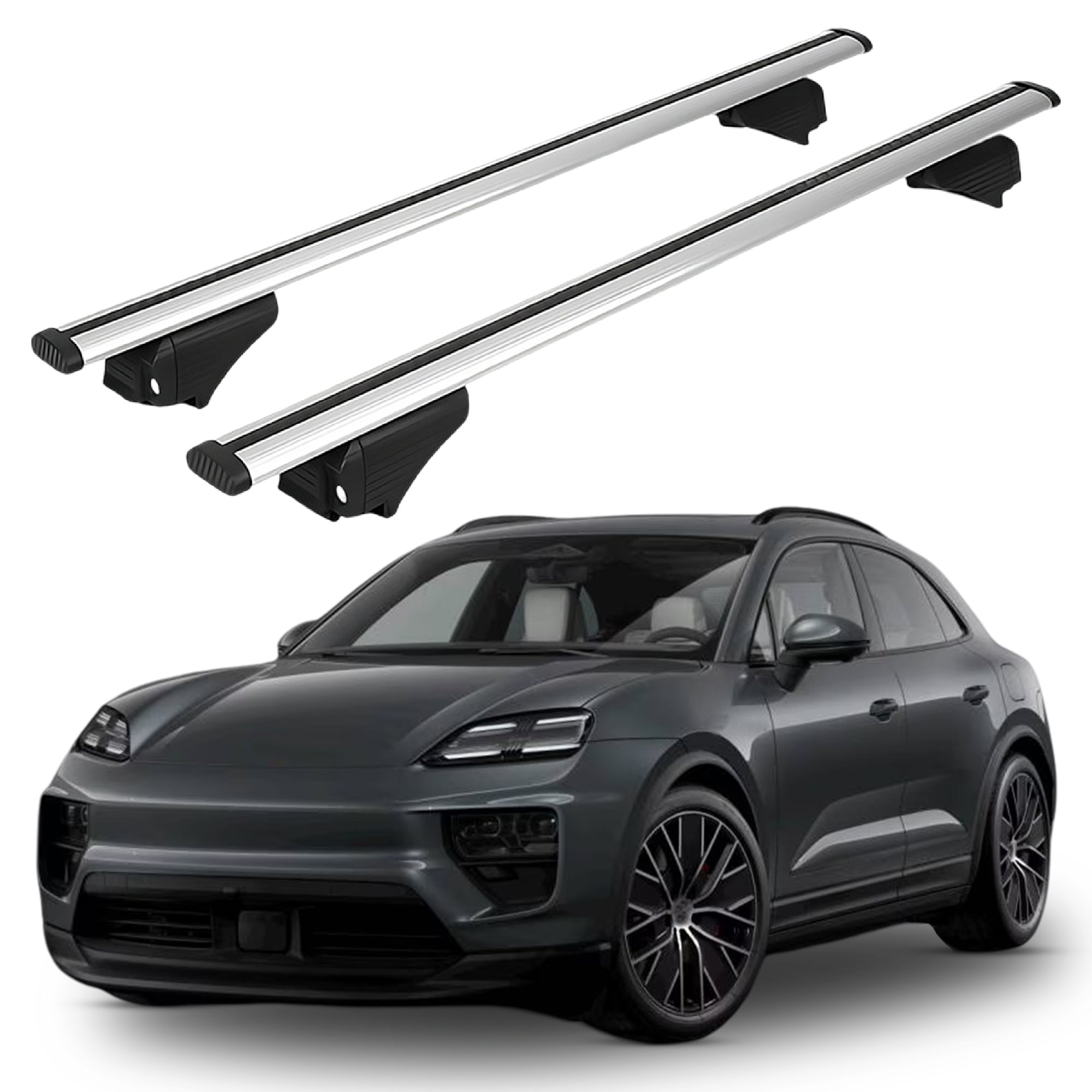 Erkul Roof Rack Crossbars with Extended Bar Design for Porsche Macan 2024-2026