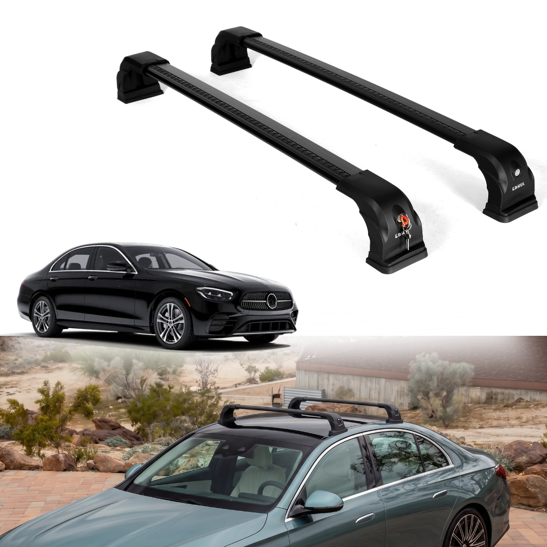 ERKUL Roof Rack Crossbars For MERCEDES-BENZ E CLASS SEDAN 2017-2023