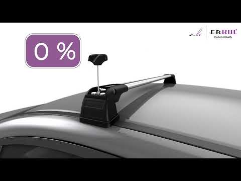 165 LBS Fixed Points Roof Rack Cross Bars Fits Mazda 3 Hatchback / Sedan 2010-2025 Black / Silver