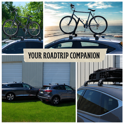 Erkul 220 LBS Heavy Duty Roof Rack Crossbars Fits GMC Yukon / Yukon XL 2021-2026