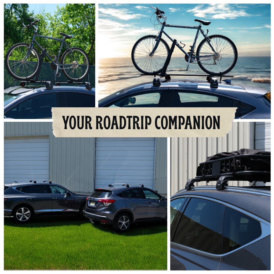 220 lbs Roof Rack Cross Bars for Volvo XC90 2016-2025 with Flush Rails - Black