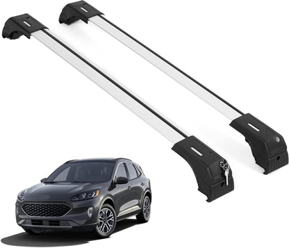Fits Ford Escape 2020-2026 with Factory Rails 2PCS Roof Rack Cross Bars 165 LBS
