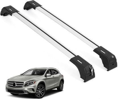 Fits Mercedes-Benz GLA Series 2014-2020 2PCS Roof Rack Cross Bars 165 LBS