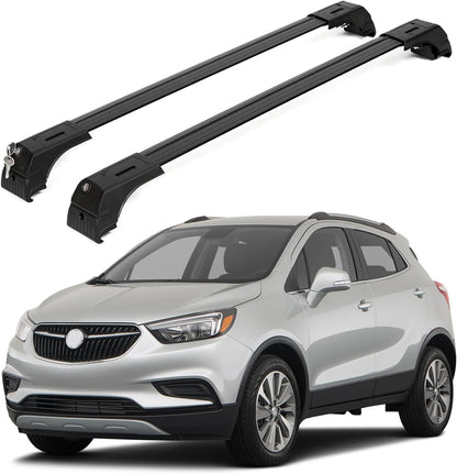 ERKUL Roof Rack Cross Bars for Buick Encore 2013-2020  - Black