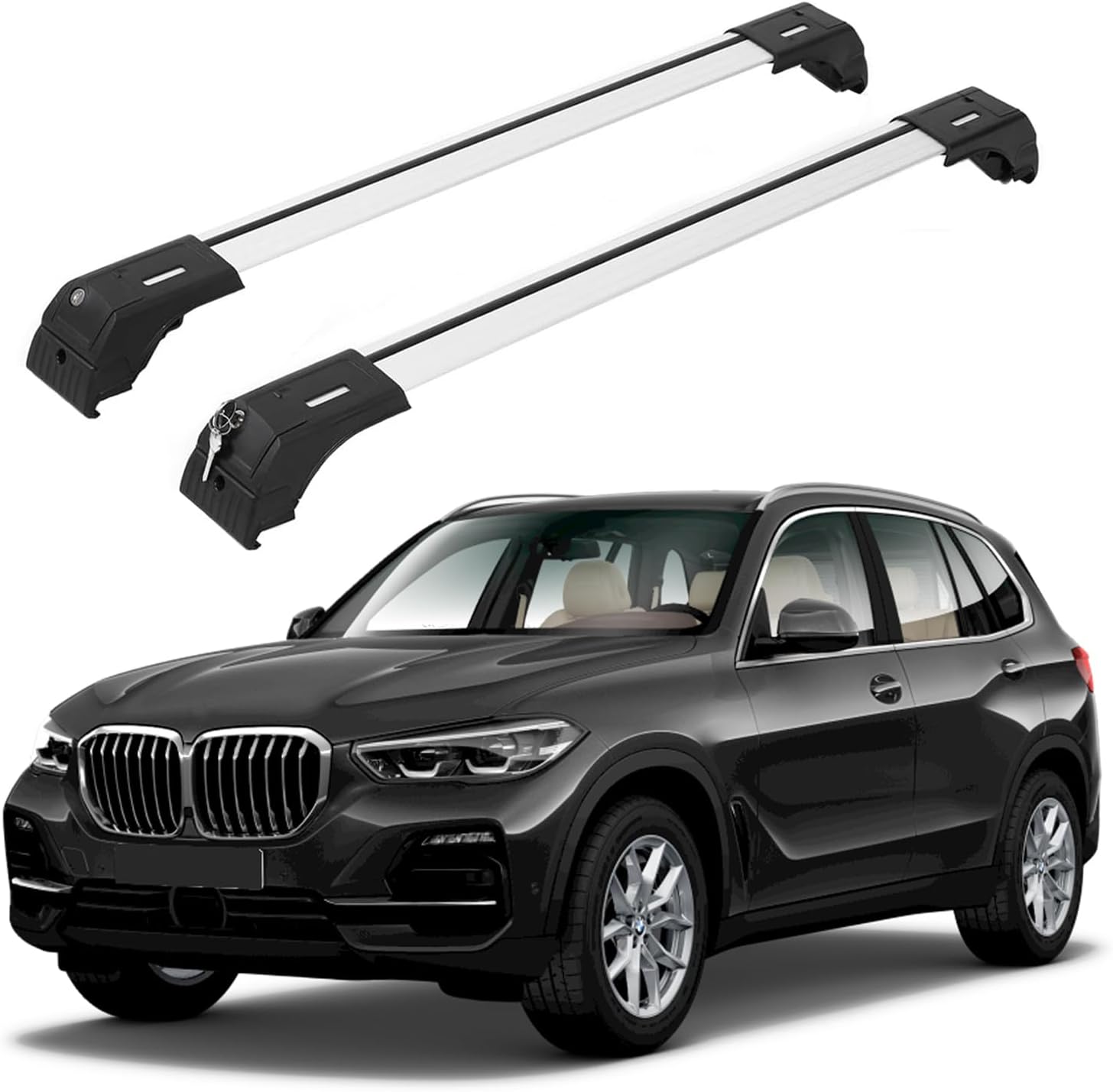 BMW X5 G05 2019-2026 Factory Rails Roof Rack Cross Bars