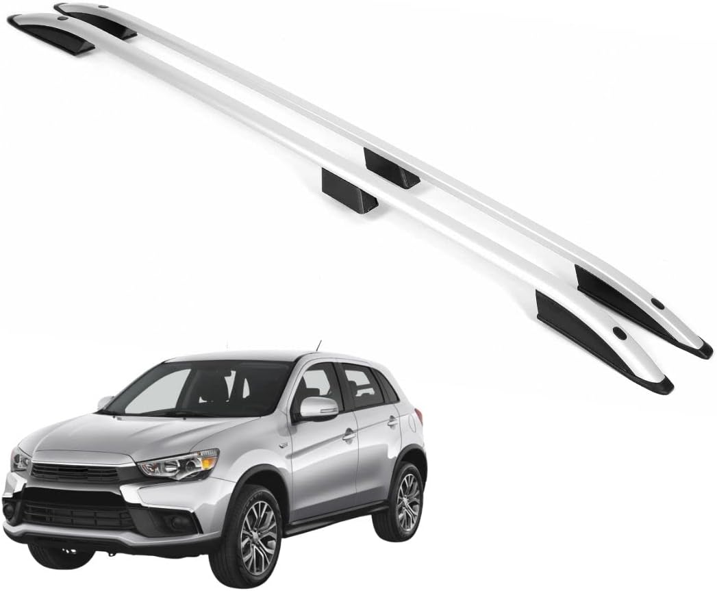 ERKUL Roof Rails Fits Outlander Sport 2011-25 Car Racks For Roof Aluminum Silver