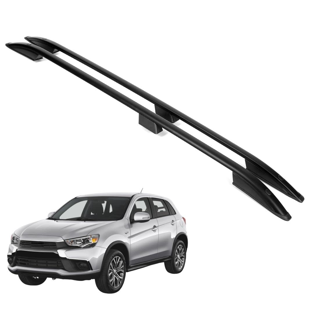 ERKUL Roof Rails Fits Outlander Sport 2011-25 Car Racks For Roof Aluminum Black