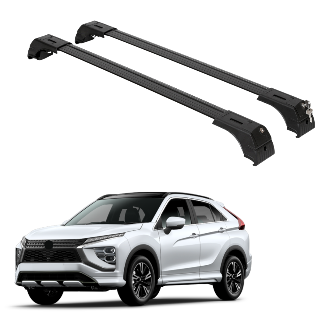 Fits Mitsubishi Eclipse Cross 2018-2026 2PCS Roof Rack Cross Bars 165 LBS