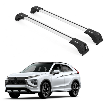 Fits Mitsubishi Eclipse Cross 2018-2026 2PCS Roof Rack Cross Bars 165 LBS