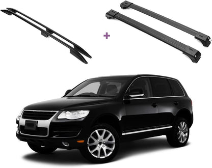 ERKUL Roof Rack Crossbars For VOLKSWAGEN TOUAREG 2004-2010