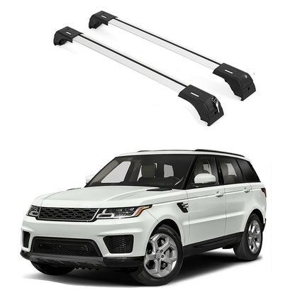 ERKUL Roof Rack Cross Bars for Range Rover Sport 2014-2022 Luggage Kayak Canoe Bike | Silver