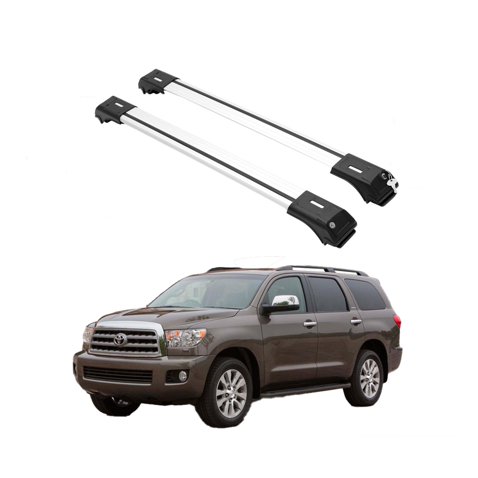 ERKUL Roof Rack Crossbars For TOYOTA SEQUOIA 2008-2022