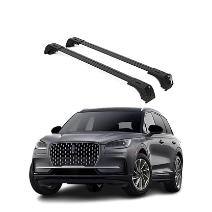 Fits Lincoln Corsair 2020-2026 with Factory Rails Roof Rack Cross Bars 165 LBS