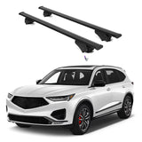 ERKUL Roof Rack Cross Bars for Acura MDX 2022-2024 | Aluminum Crossbars with Anti Theft Lock for Rooftop | Compatible with Flush Rails - Black