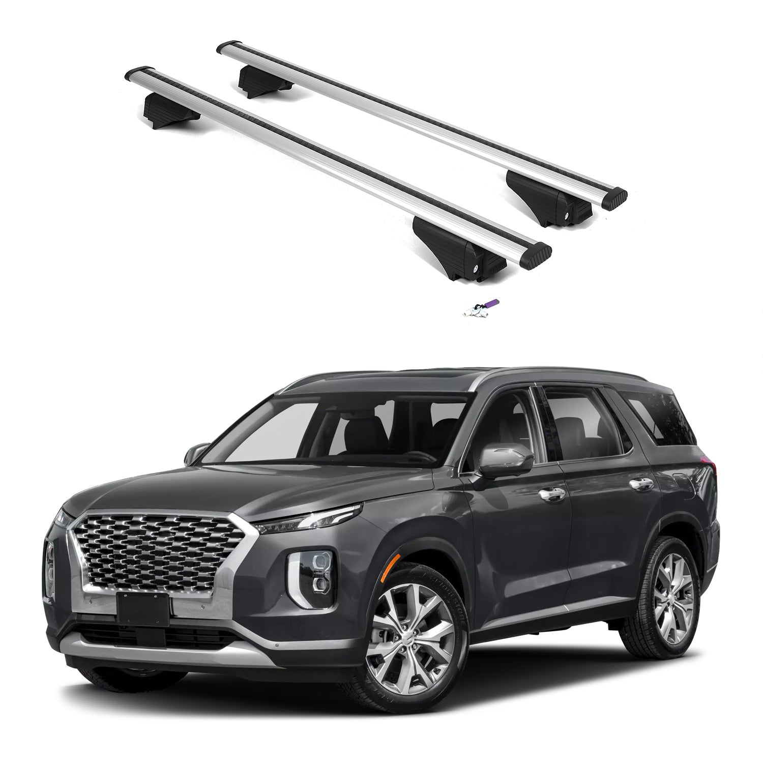 ERKUL Roof Rack Crossbars For HYUNDAI PALISADE 2020-2025