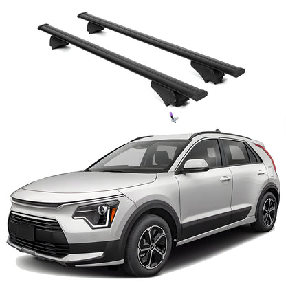 ERKUL Roof Rack Cross Bars for Kia Niro 2023-2025- Black