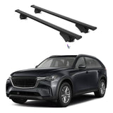 ERKUL Roof Rack Cross Bars for Mazda CX-90 CX90 2024-2025 | Aluminum Crossbars with Anti Theft Lock for Rooftop | Compatible with Flush Rails - Black