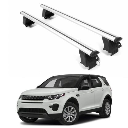 ERKUL Roof Rack Crossbars For LAND ROVER DISCOVERY SPORT 2015-2026 Naked Roof Aluminum Silver