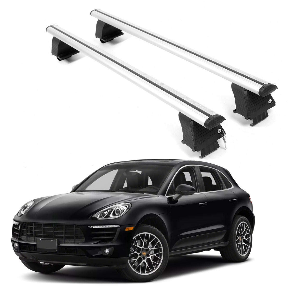 ERKUL Roof Rack Crossbars For PORSCHE MACAN 2015-2026