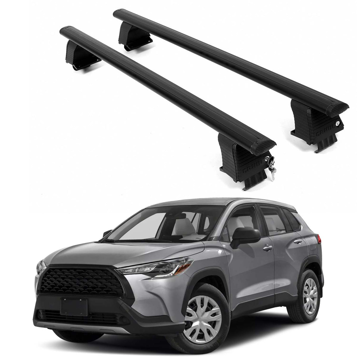 ERKUL Roof Rack Crossbars For TOYOTA COROLLA CROSS 2022-2026