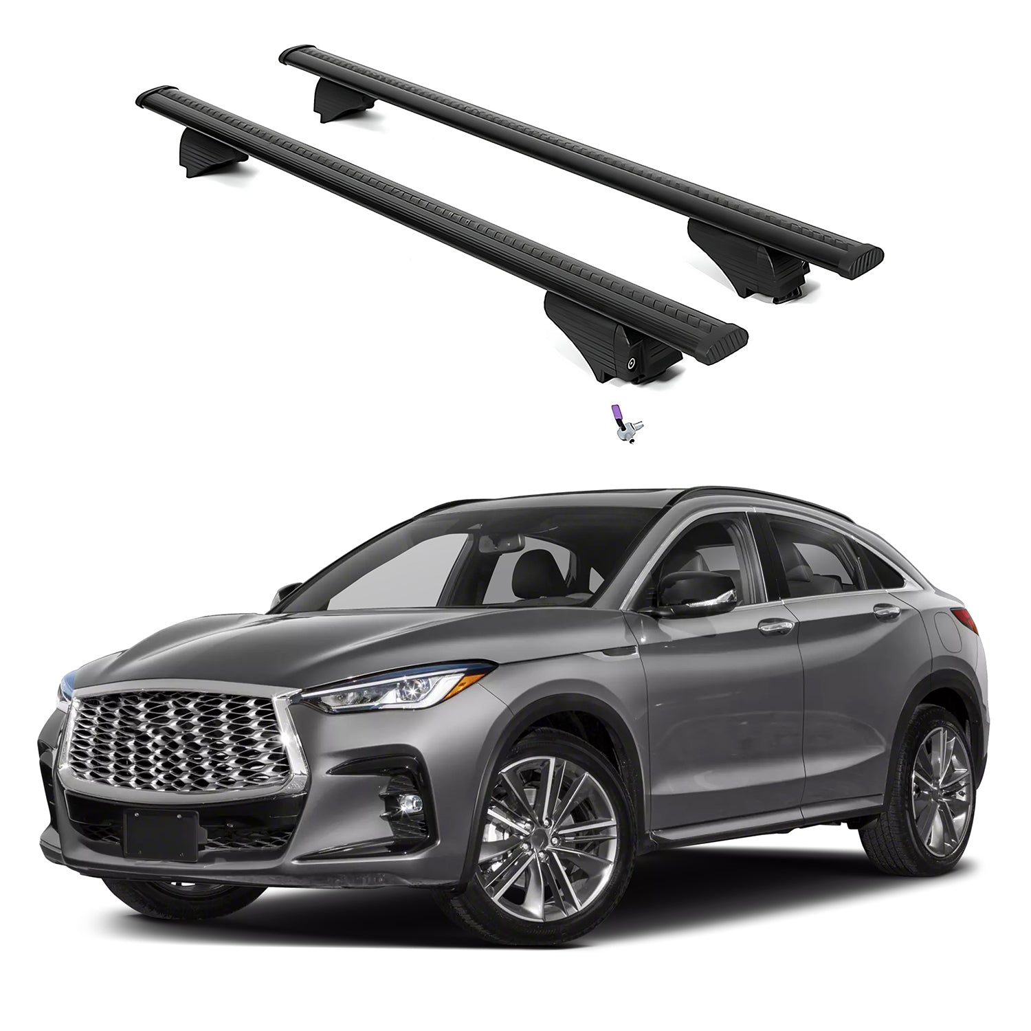ERKUL Roof Rack Crossbars For INFINITI QX55 2022-2025