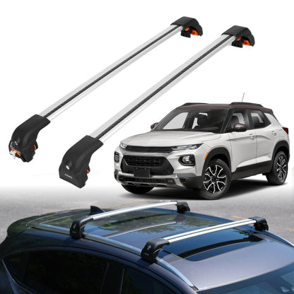 Heavy Duty Roof Rack Crossbars for Chevrolet Trailblazer 2021-2025 w/ Flush Rails