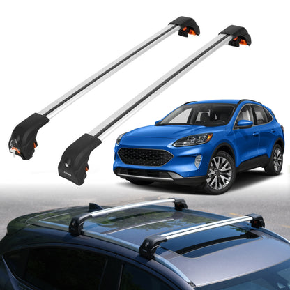 Heavy Duty Roof Rack Crossbars for Ford Escape 2020-2025 w/ Flush Rails