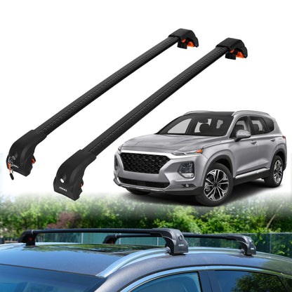 Premium Quality 220 lbs Roof Rack Crossbars for Hyundai Santa Fe 2019-2023