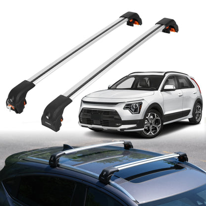 Premium Quality 220 lbs Load Capacity Roof Rack Crossbars for Kia Niro 2023-2025