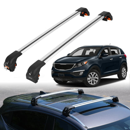Premium Quality 220 lb Load Rating Roof Rack Crossbars for Kia Sportage 2011-16