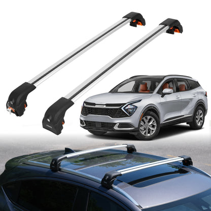 Premium Quality 220 lb Load Rating Roof Rack Crossbars for Kia Sportage 2023-25