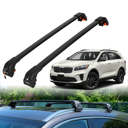 Premium Quality 220 lb Load Rating Roof Rack Crossbars for Kia Sorento 2016-2020